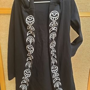 Super Cozy Goth Symbol Cardigan S